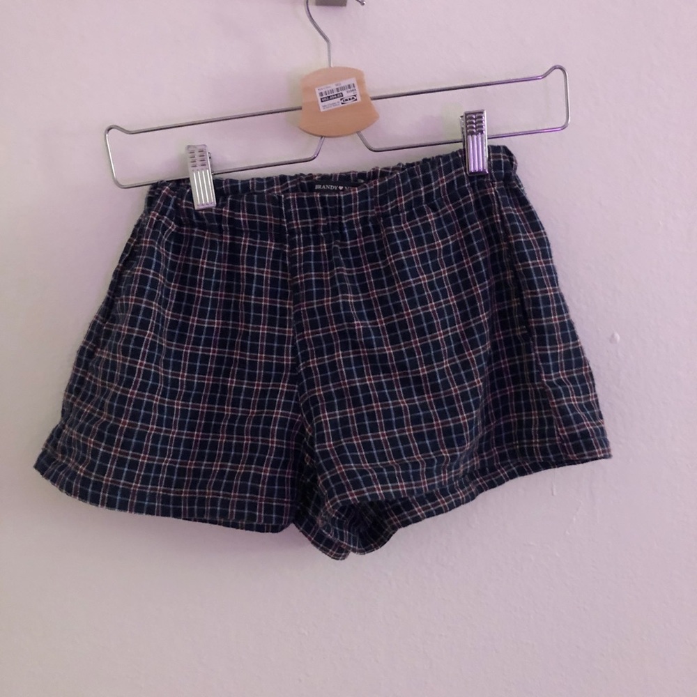 Brandy Melville plaid shorts